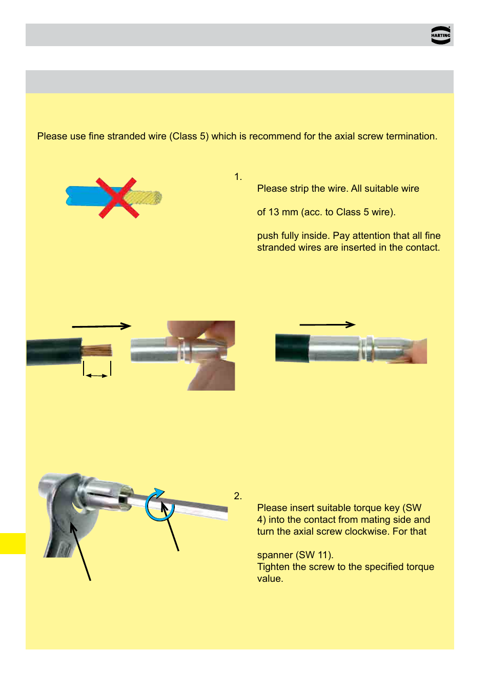 Assembly, Assembly and construction | Northern Connectors Harting HAN Industrial Rectangular Connectors User Manual | Page 460 / 536