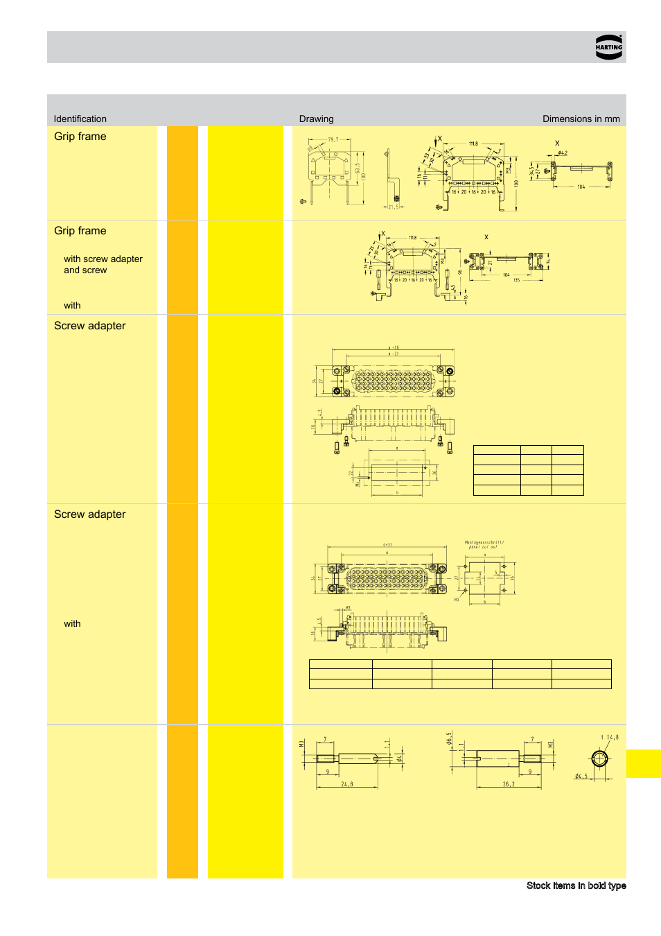 Accessories | Northern Connectors Harting HAN Industrial Rectangular Connectors User Manual | Page 477 / 536