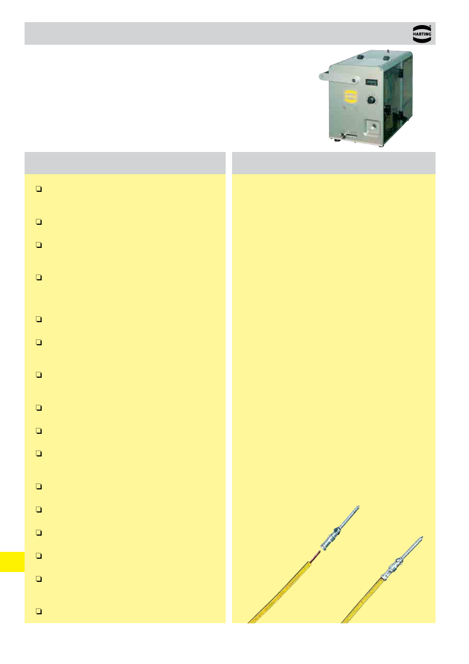 Crimping machine tc-c01 | Northern Connectors Harting HAN Industrial Rectangular Connectors User Manual | Page 510 / 536