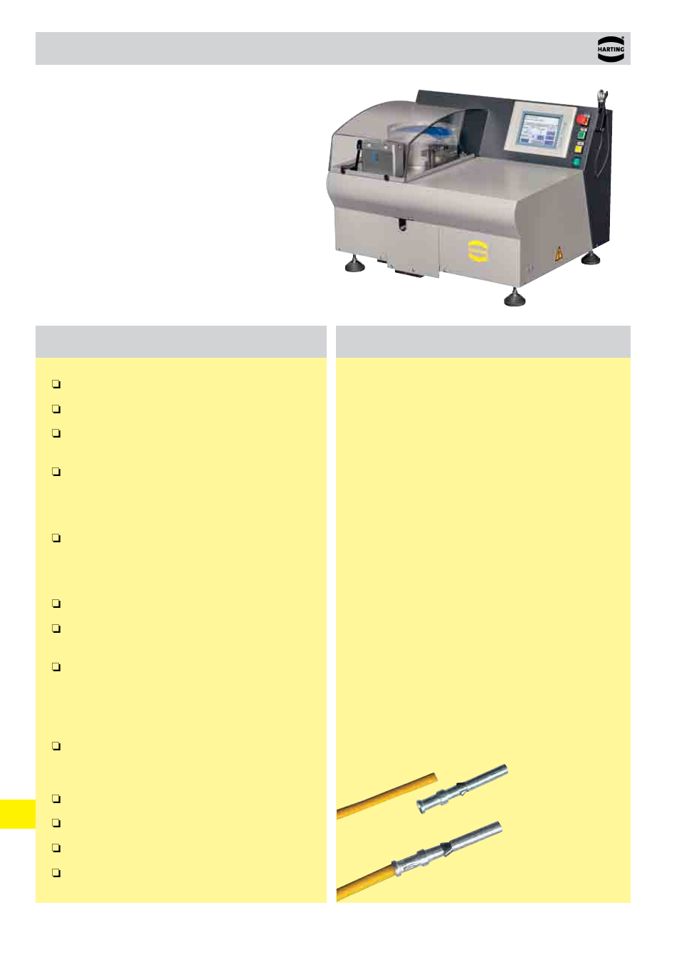 Crimping machine tc-sc | Northern Connectors Harting HAN Industrial Rectangular Connectors User Manual | Page 514 / 536