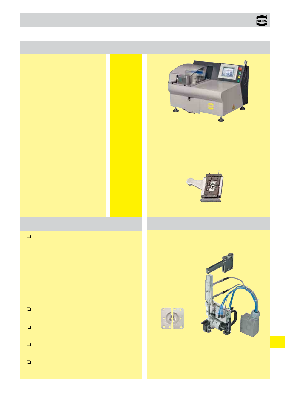 Crimping machine tc-sc, Pack contents options | Northern Connectors Harting HAN Industrial Rectangular Connectors User Manual | Page 515 / 536