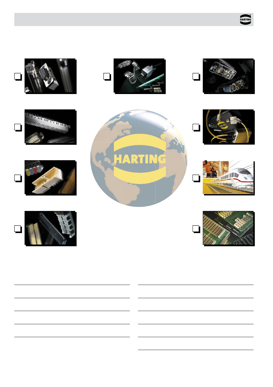 Catalogue order information, Please send me further information, Interface connectors industrial connectors han | Device connectivity | Northern Connectors Harting HAN Industrial Rectangular Connectors User Manual | Page 532 / 536