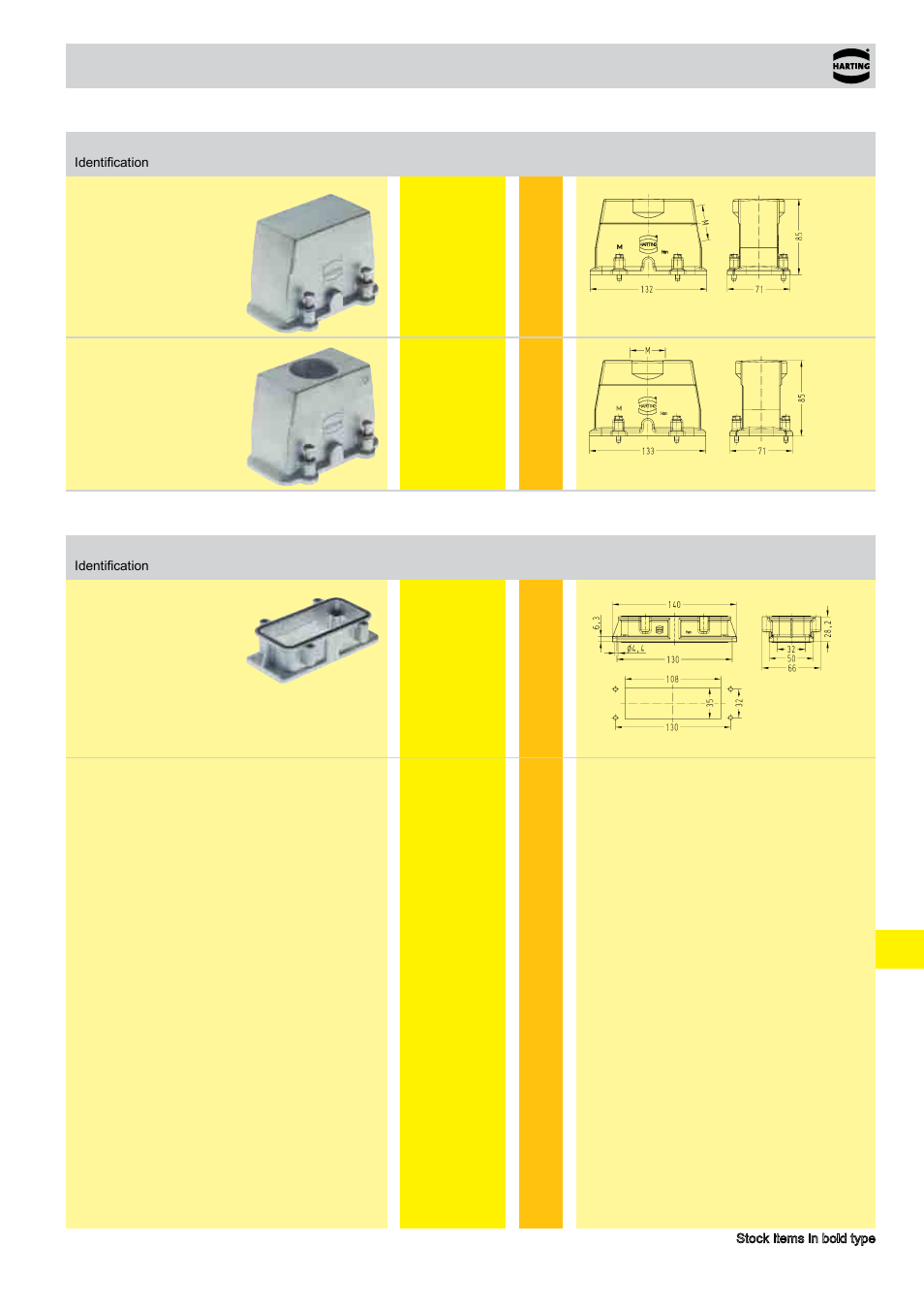 Hoods/housings han, Size 24 b | Northern Connectors Harting HAN Industrial Rectangular Connectors User Manual | Page 101 / 108