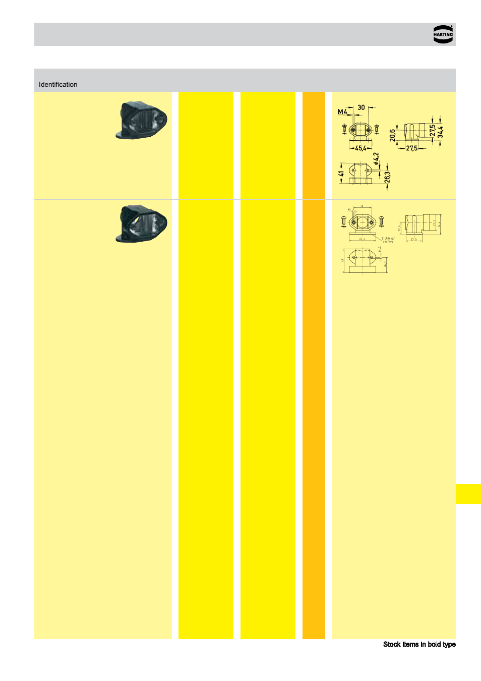 Hoods/housings han, Size 3 a, Accessories | Northern Connectors Harting HAN Industrial Rectangular Connectors User Manual | Page 17 / 108