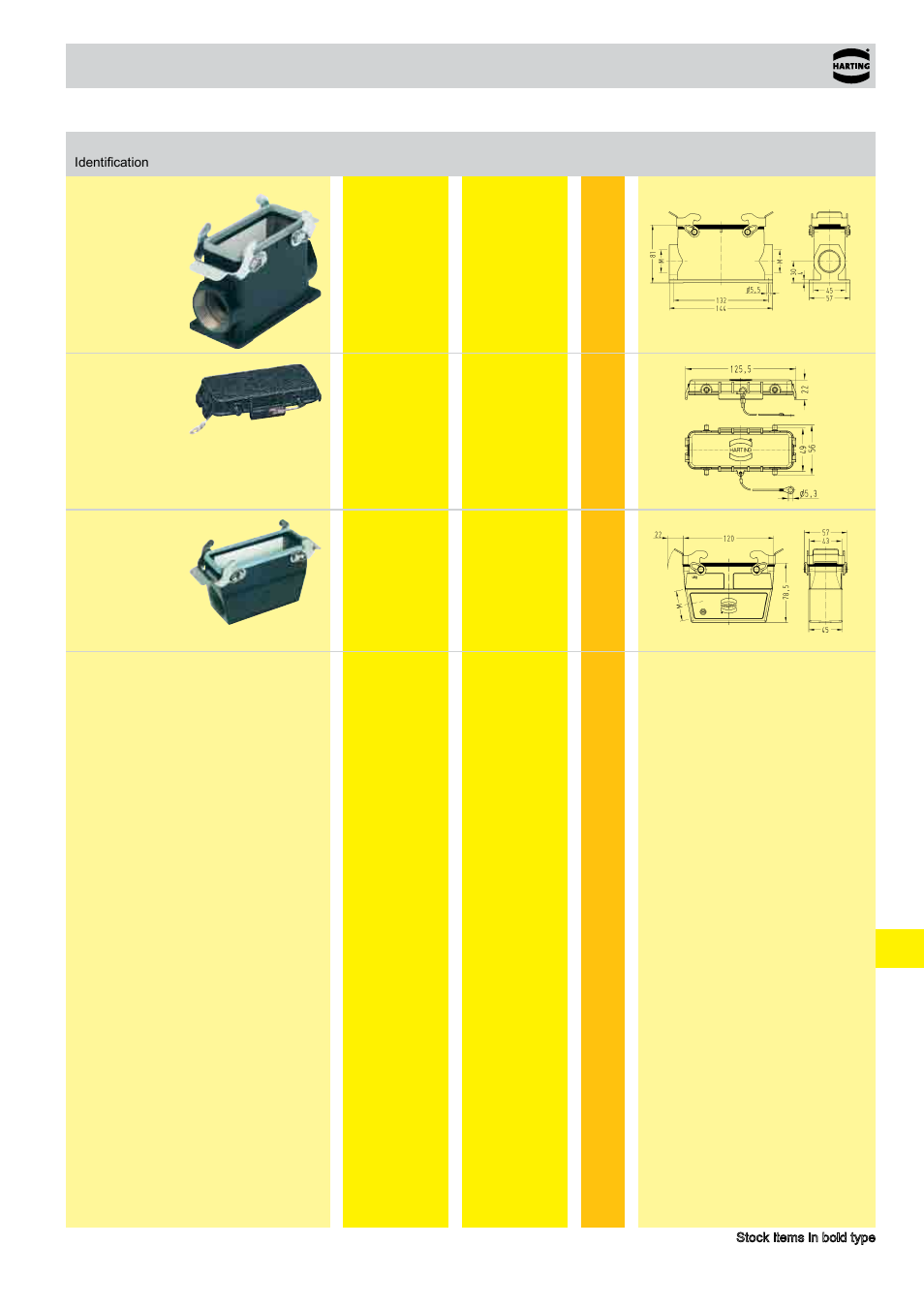 Hoods/housings han, Size 24 b | Northern Connectors Harting HAN Industrial Rectangular Connectors User Manual | Page 99 / 108