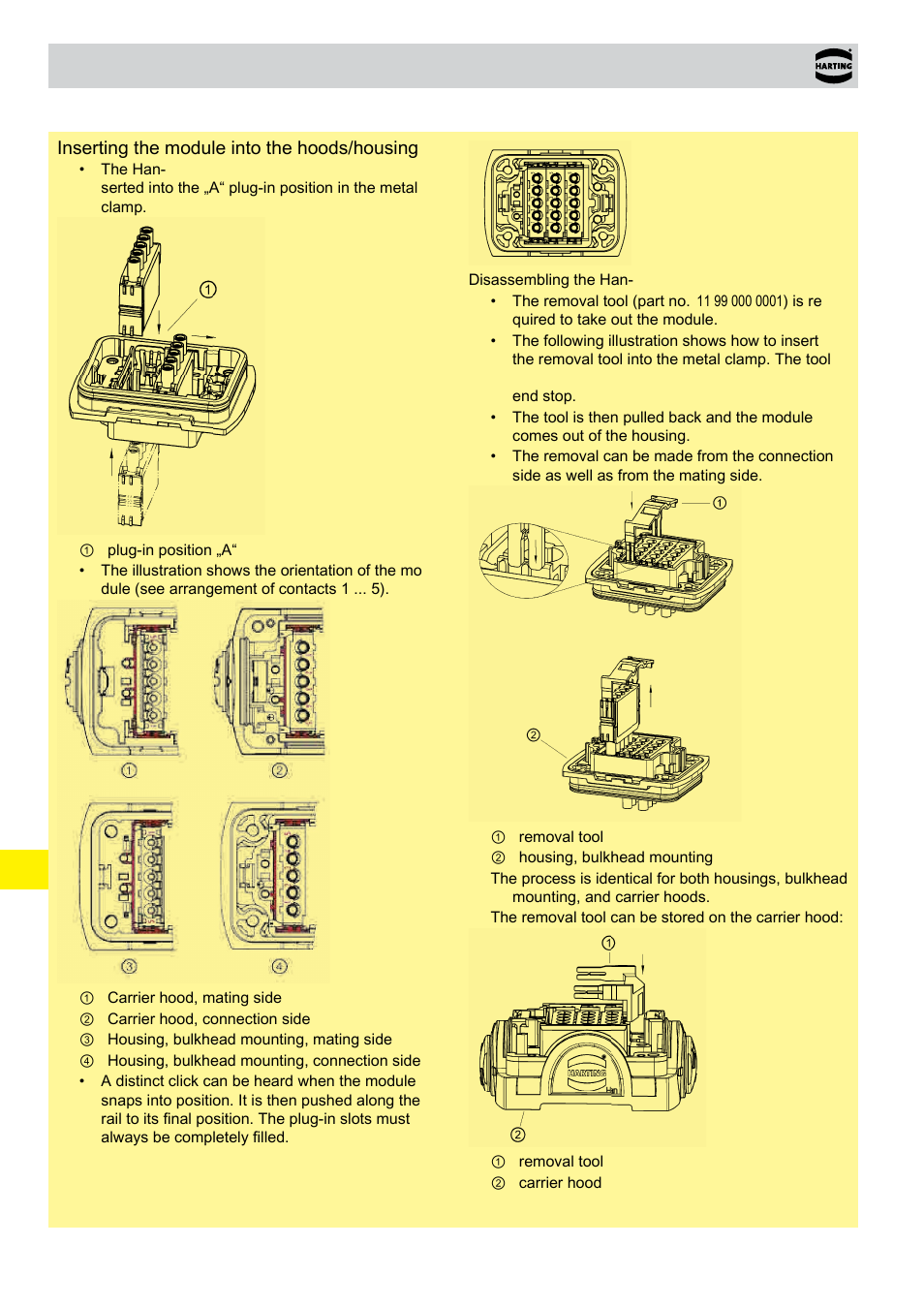 Han- yellock | Northern Connectors Harting Han-Yellock Industrial Connectors User Manual | Page 4 / 38