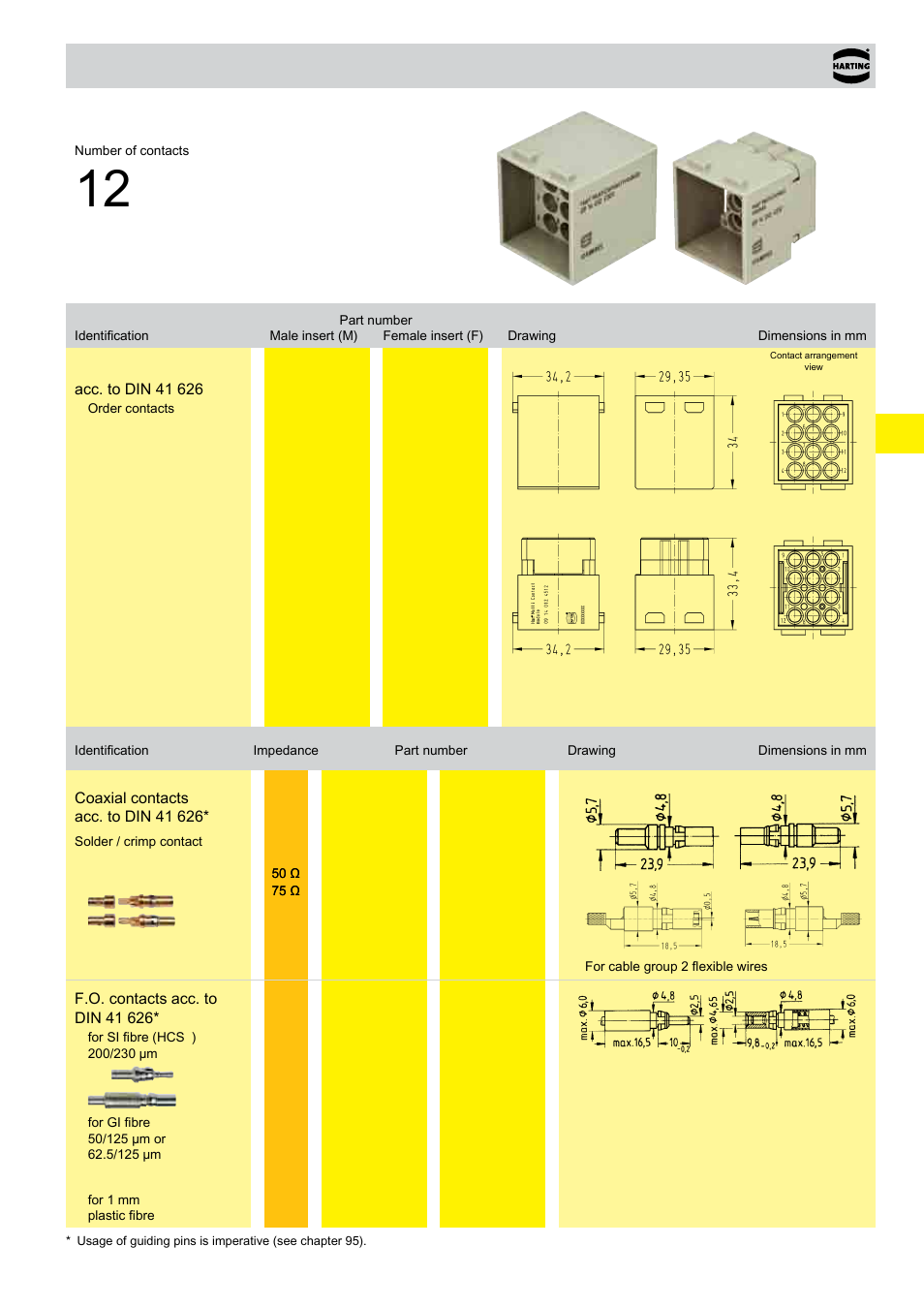 Multi module | Northern Connectors Harting Han-Modular Connectors User Manual | Page 109 / 124