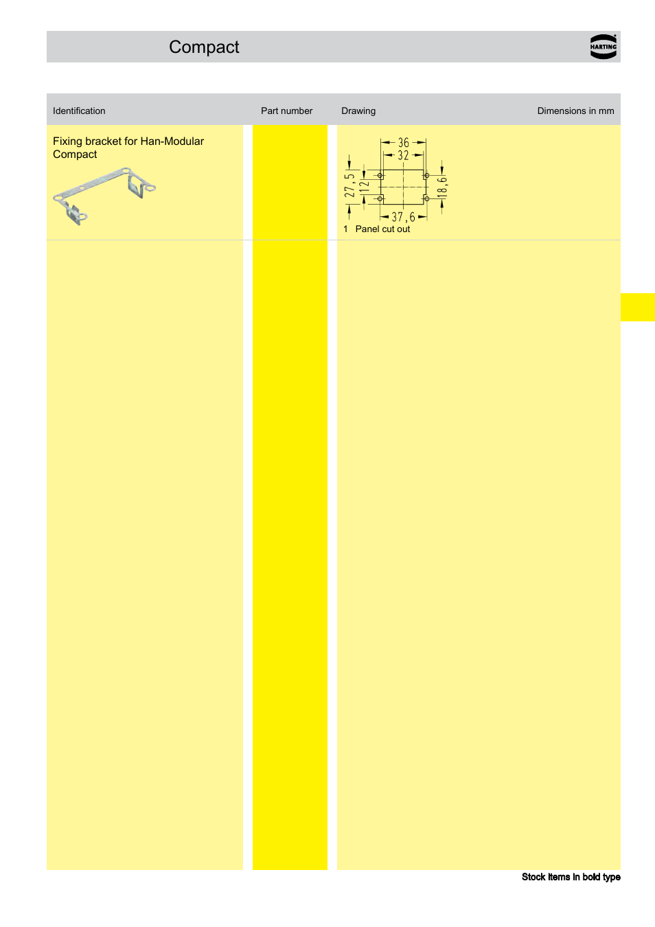 Han-modular, Compact | Northern Connectors Harting Han-Modular Connectors User Manual | Page 11 / 124