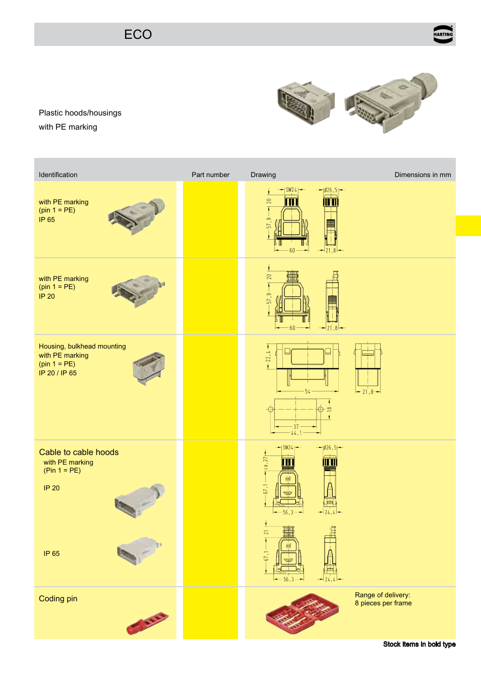 Han-modular | Northern Connectors Harting Han-Modular Connectors User Manual | Page 21 / 124