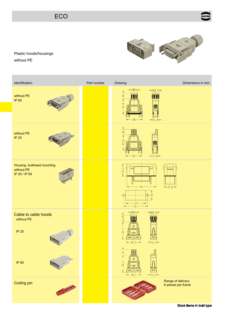 Han-modular | Northern Connectors Harting Han-Modular Connectors User Manual | Page 22 / 124