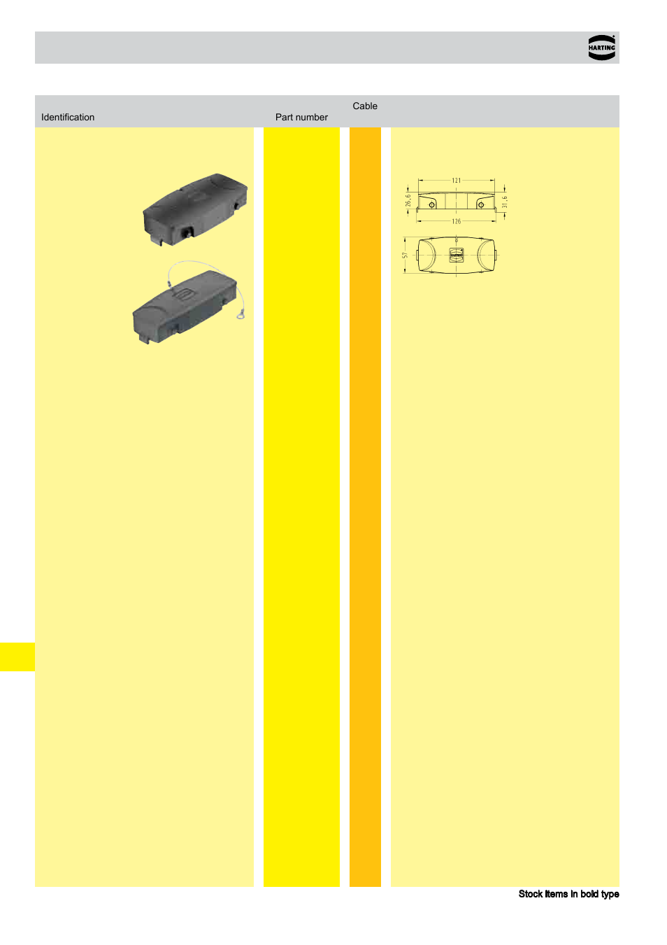 Han-eco, Hoods/housings | Northern Connectors Harting Han-Eco Industrial Connectors User Manual | Page 18 / 26