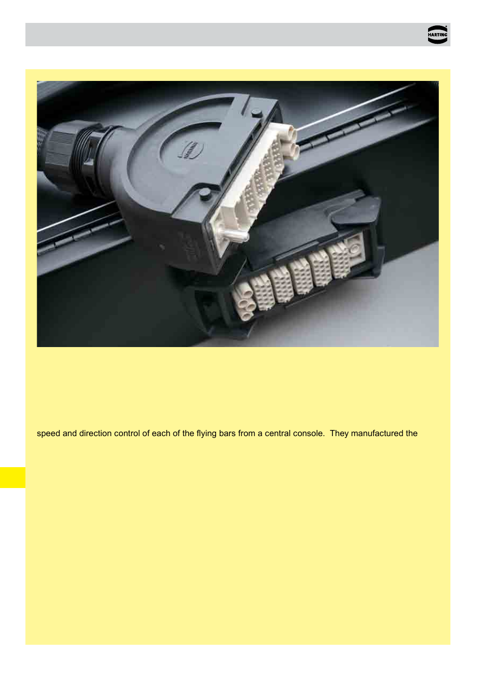 Application | Northern Connectors Harting Han-Eco Industrial Connectors User Manual | Page 26 / 26