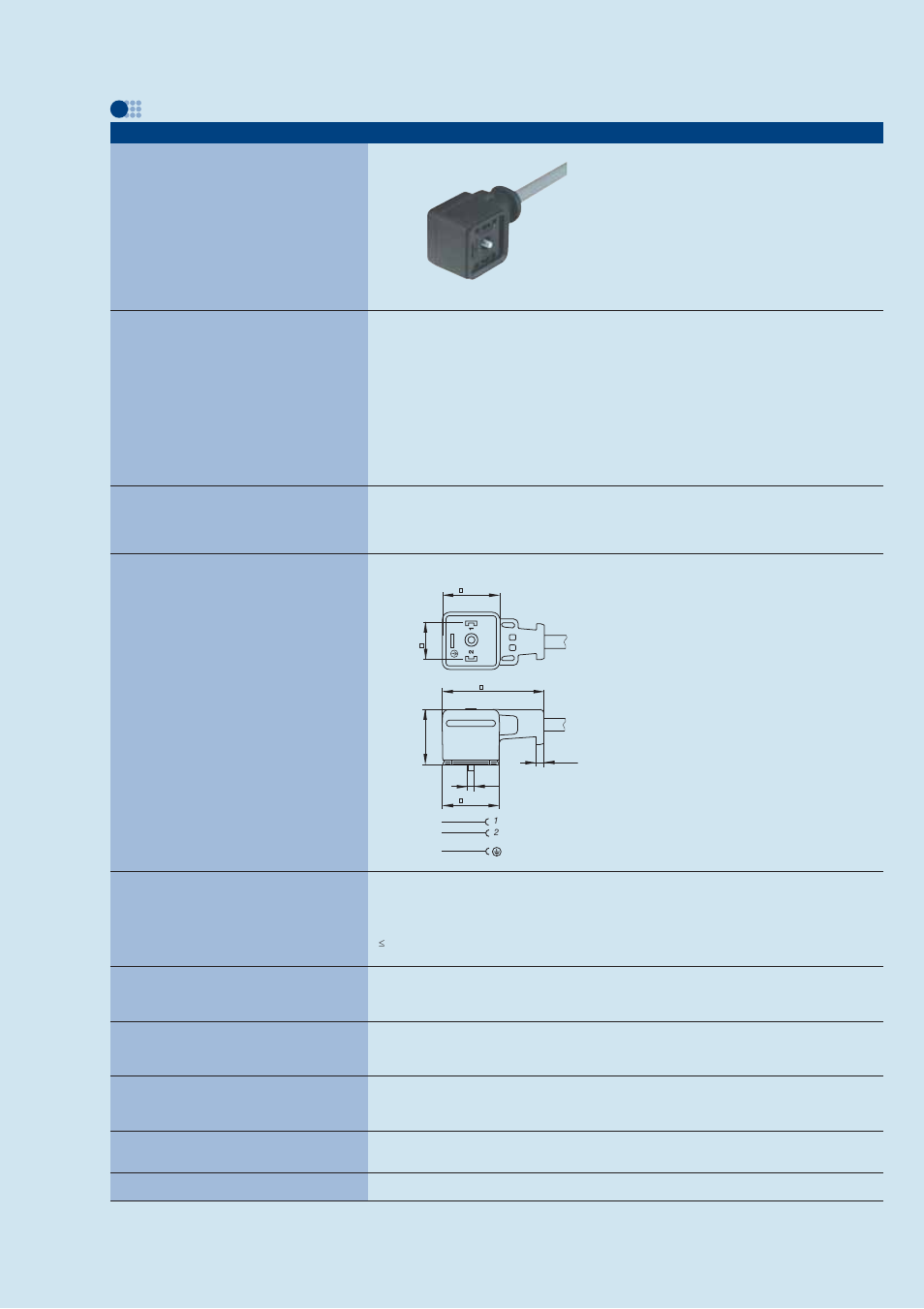 Rectangular connectors gdm-series | Northern Connectors Hirschmann GDM-Series Valve Connectors (DIN 43650) User Manual | Page 23 / 111