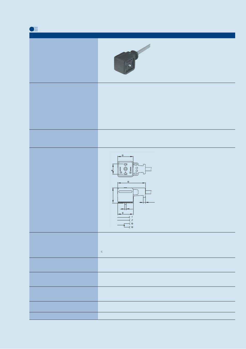 Rectangular connectors gdm-series | Northern Connectors Hirschmann GDM-Series Valve Connectors (DIN 43650) User Manual | Page 25 / 111