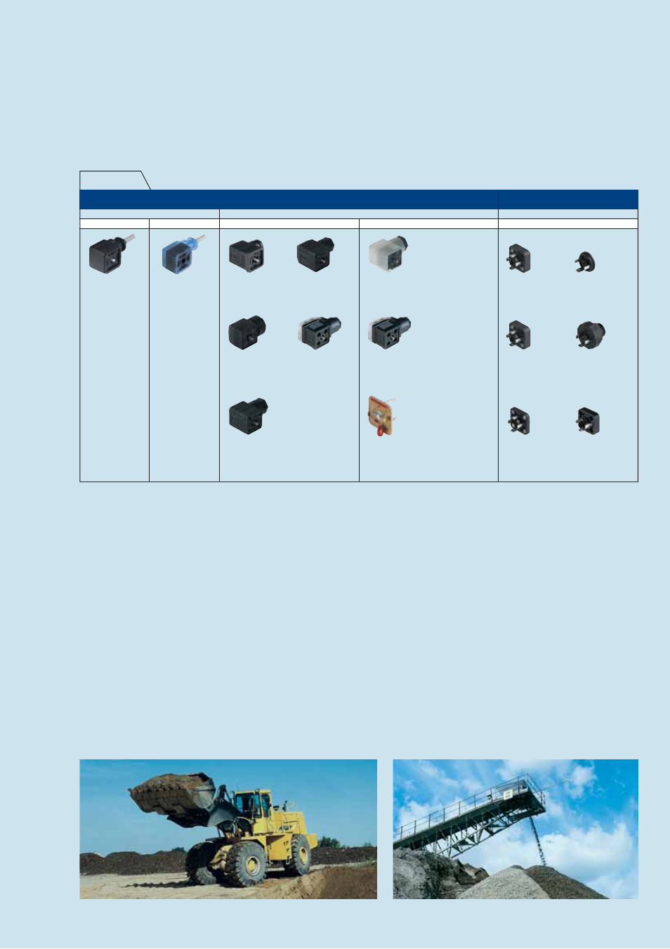 Rectangular connectors, Program overview gdm-series, Cable socket appliance connector type a | Northern Connectors Hirschmann GDM-Series Valve Connectors (DIN 43650) User Manual | Page 3 / 111