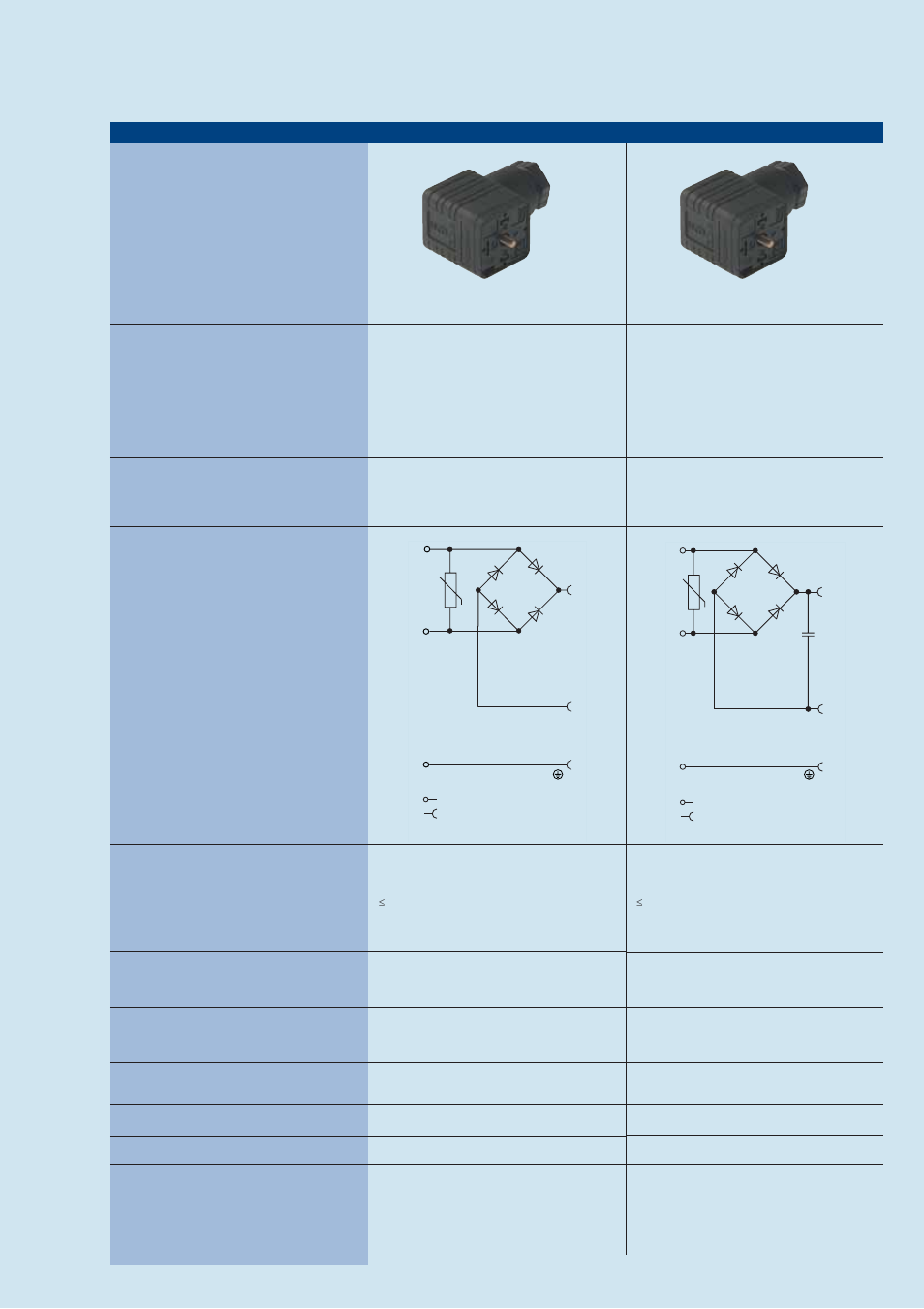 Rectangular connectors gdm-series | Northern Connectors Hirschmann GDM-Series Valve Connectors (DIN 43650) User Manual | Page 39 / 111