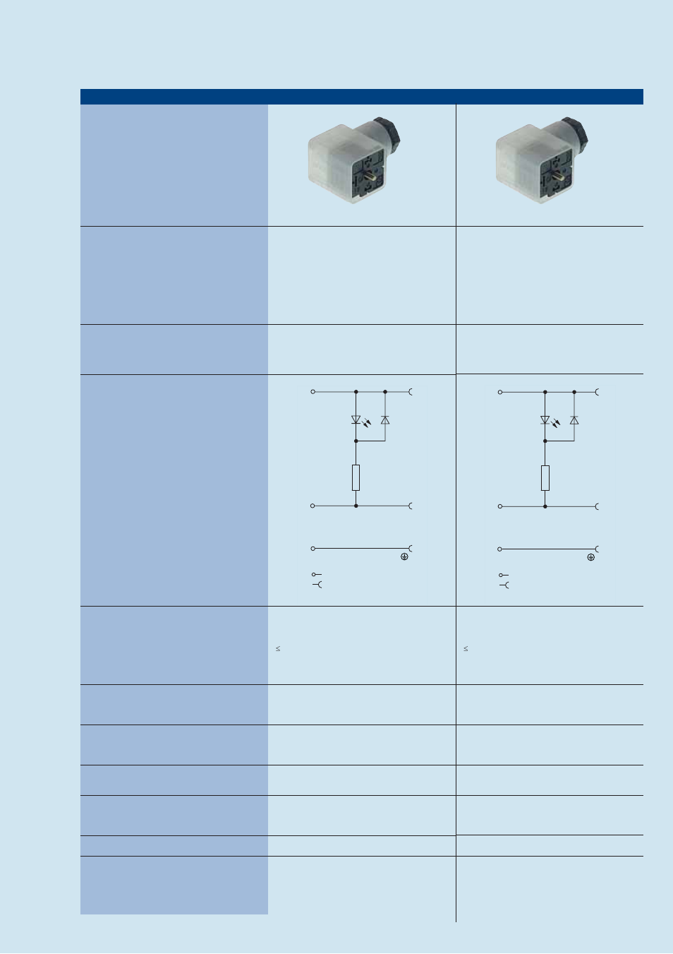 Rectangular connectors gdm-series | Northern Connectors Hirschmann GDM-Series Valve Connectors (DIN 43650) User Manual | Page 41 / 111