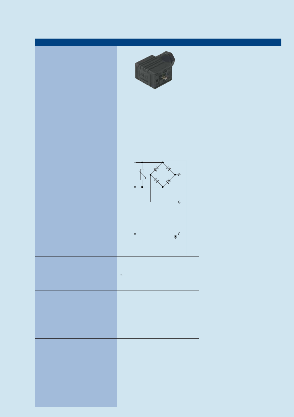 Rectangular connectors gdm-series | Northern Connectors Hirschmann GDM-Series Valve Connectors (DIN 43650) User Manual | Page 79 / 111