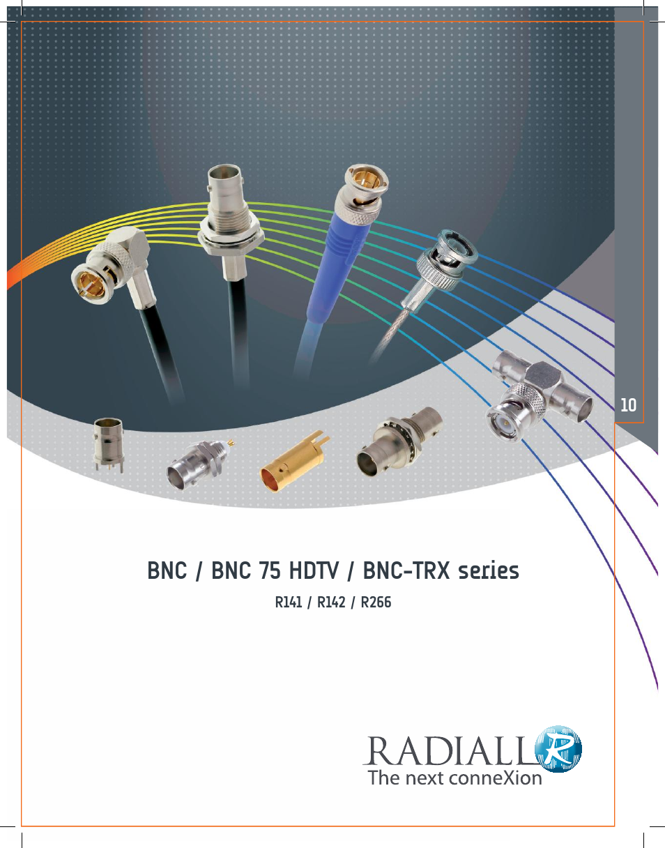 Northern Connectors Radiall BNC Series Coaxial Connectors User Manual | 35 pages