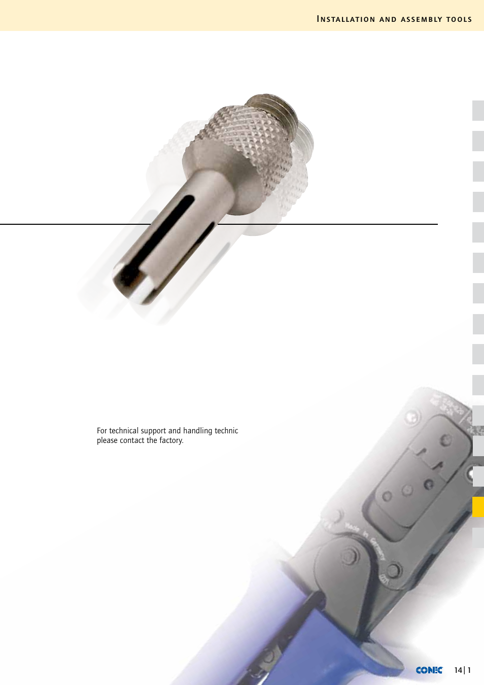 Northern Connectors Conec D-Sub Installation & Assembly Tools User Manual | Page 2 / 8