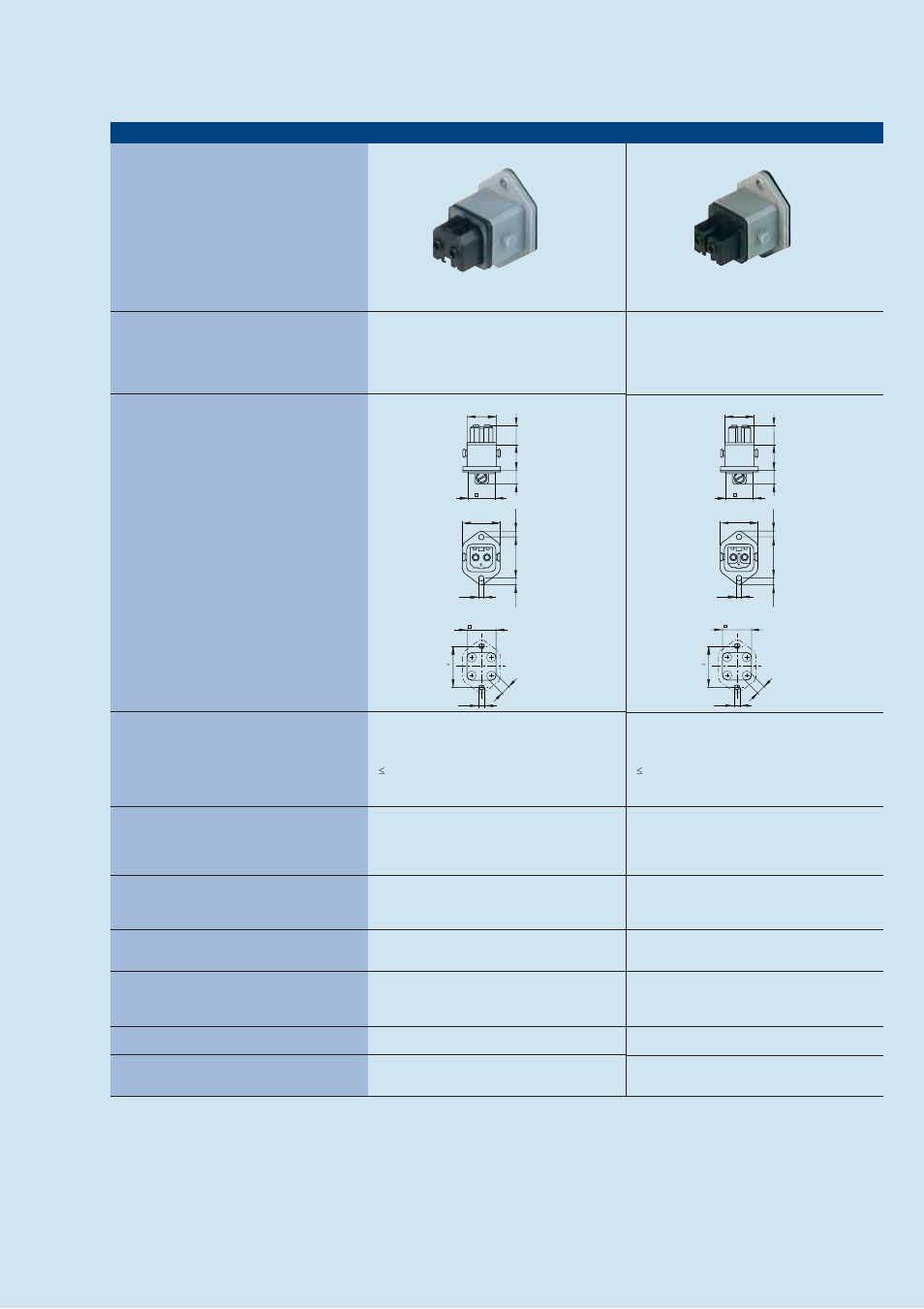 Rectangular connectors st-series, Type stakei 2 grau/grey stakei 200 grau/grey | Northern Connectors Hirschmann ST-Series Rectangular Connectors User Manual | Page 5 / 18