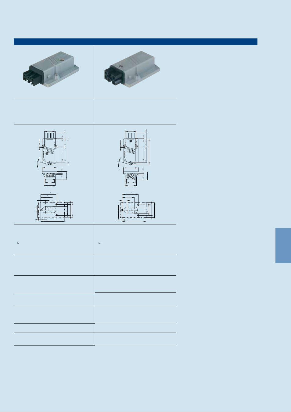 Stakap 3 n grau/grey stakap 5 grau/grey, Grey black | Northern Connectors Hirschmann ST-Series Rectangular Connectors User Manual | Page 8 / 18