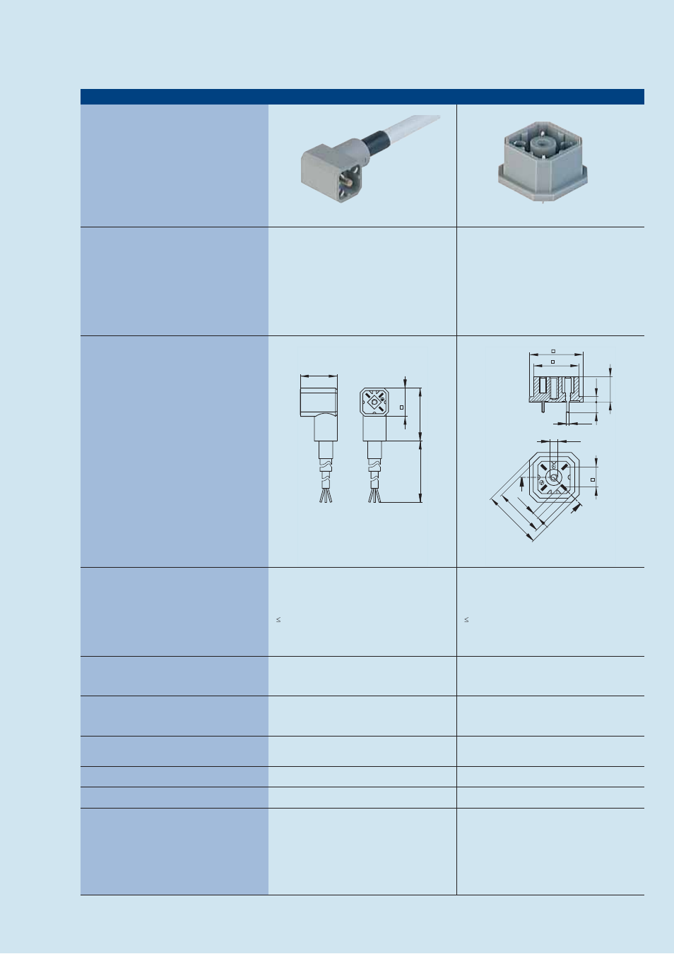 Rectangular connectors g-series | Northern Connectors Hirschmann G-Series Rectangular Connectors User Manual | Page 13 / 21