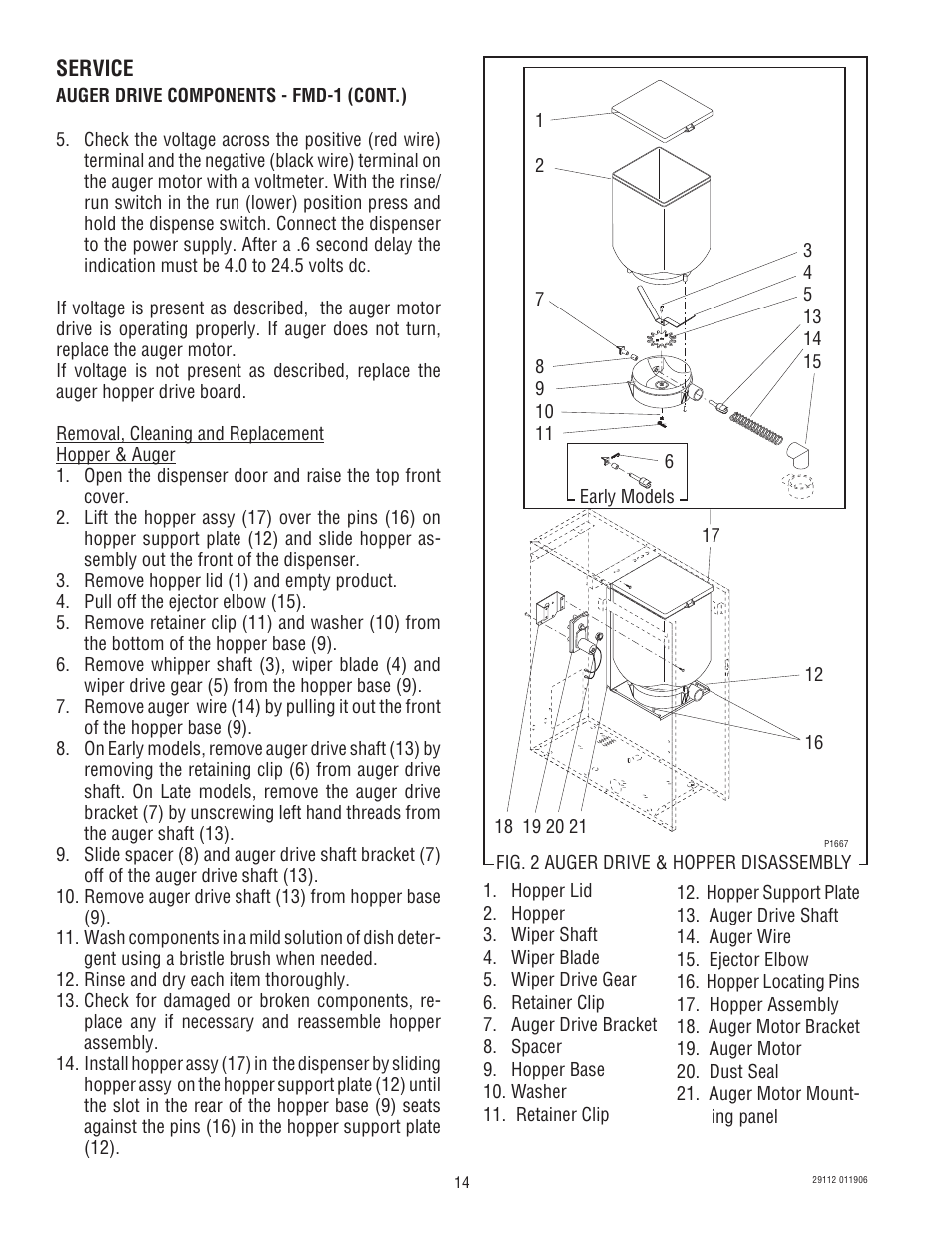 Bunn FMD-1 FMD-2 User Manual | Page 14 / 41