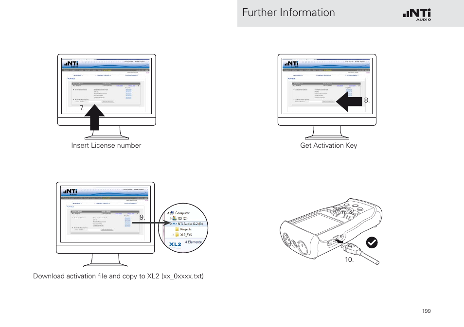 Further information | NTi Audio XL2 Sound Level Meter User Manual | Page 199 / 240
