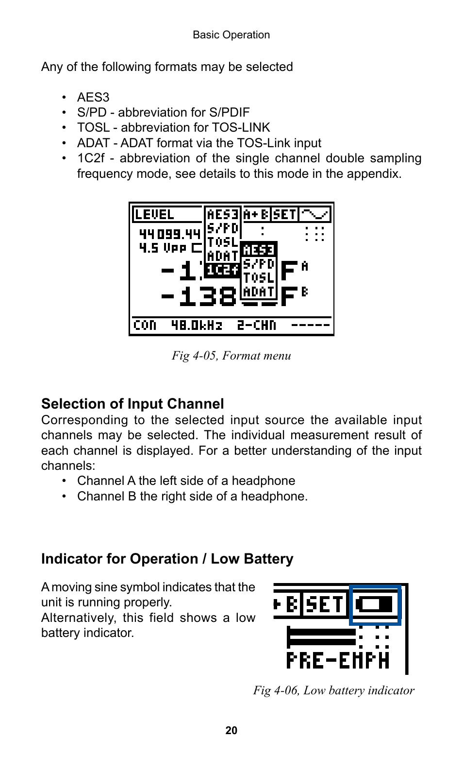 NTi Audio Digilyzer DL1 User Manual | Page 20 / 66