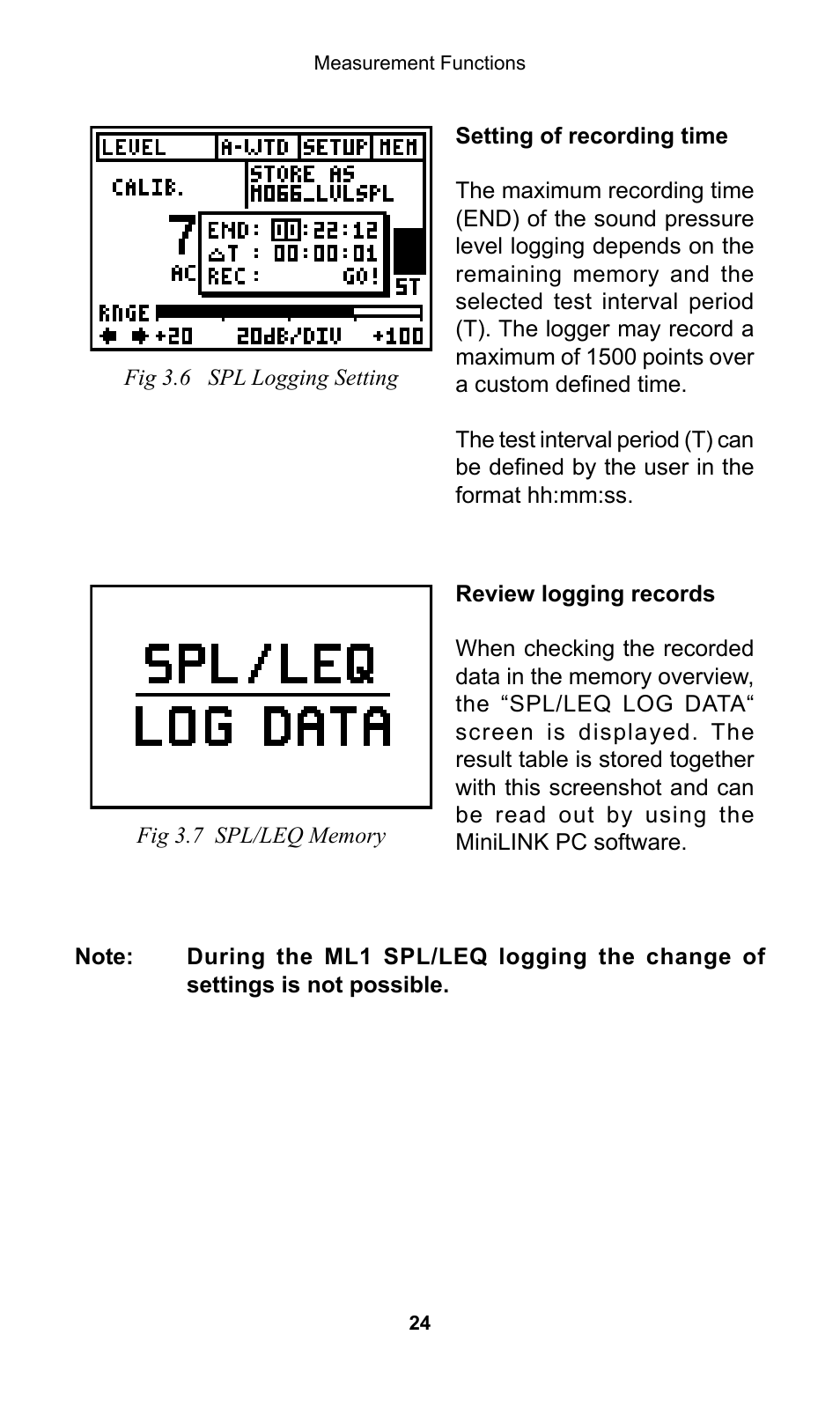 NTi Audio Minilyzer ML1 User Manual | Page 24 / 53
