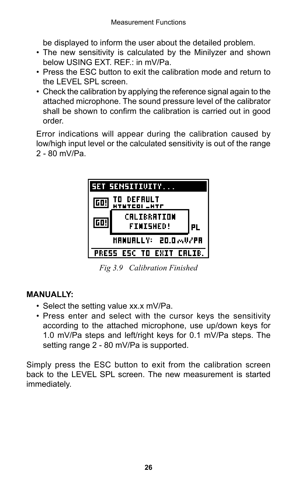 NTi Audio Minilyzer ML1 User Manual | Page 26 / 53