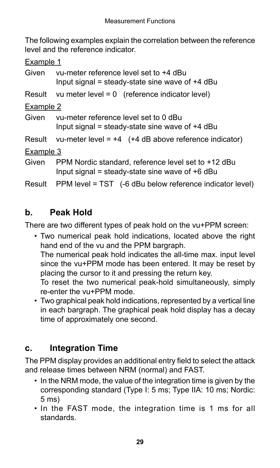 NTi Audio Minilyzer ML1 User Manual | Page 29 / 53