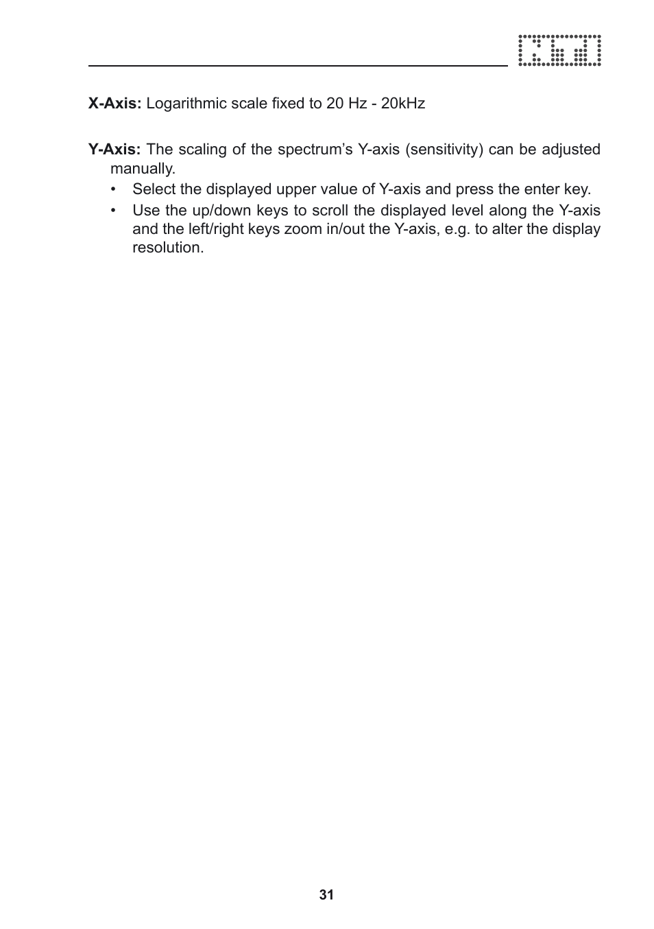 NTi Audio Acoustilyzer AL1 User Manual | Page 31 / 96