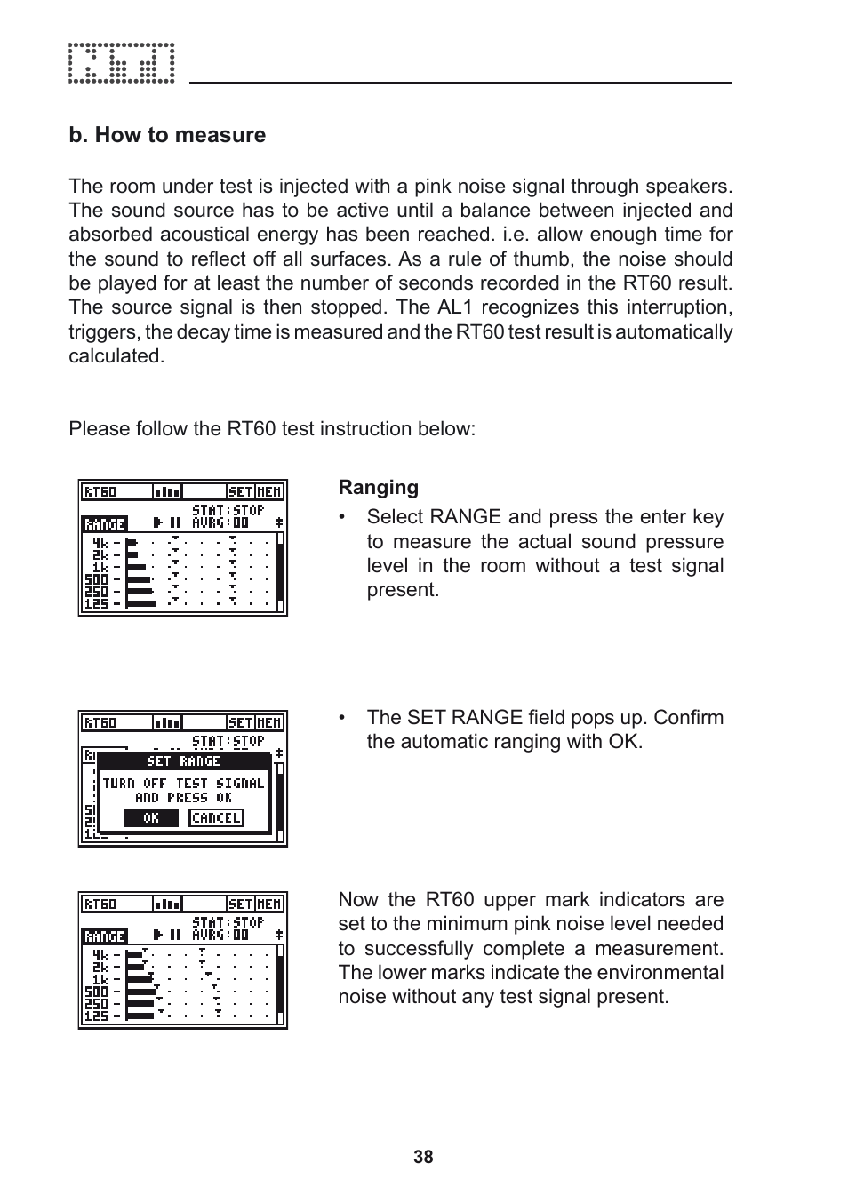 NTi Audio Acoustilyzer AL1 User Manual | Page 38 / 96