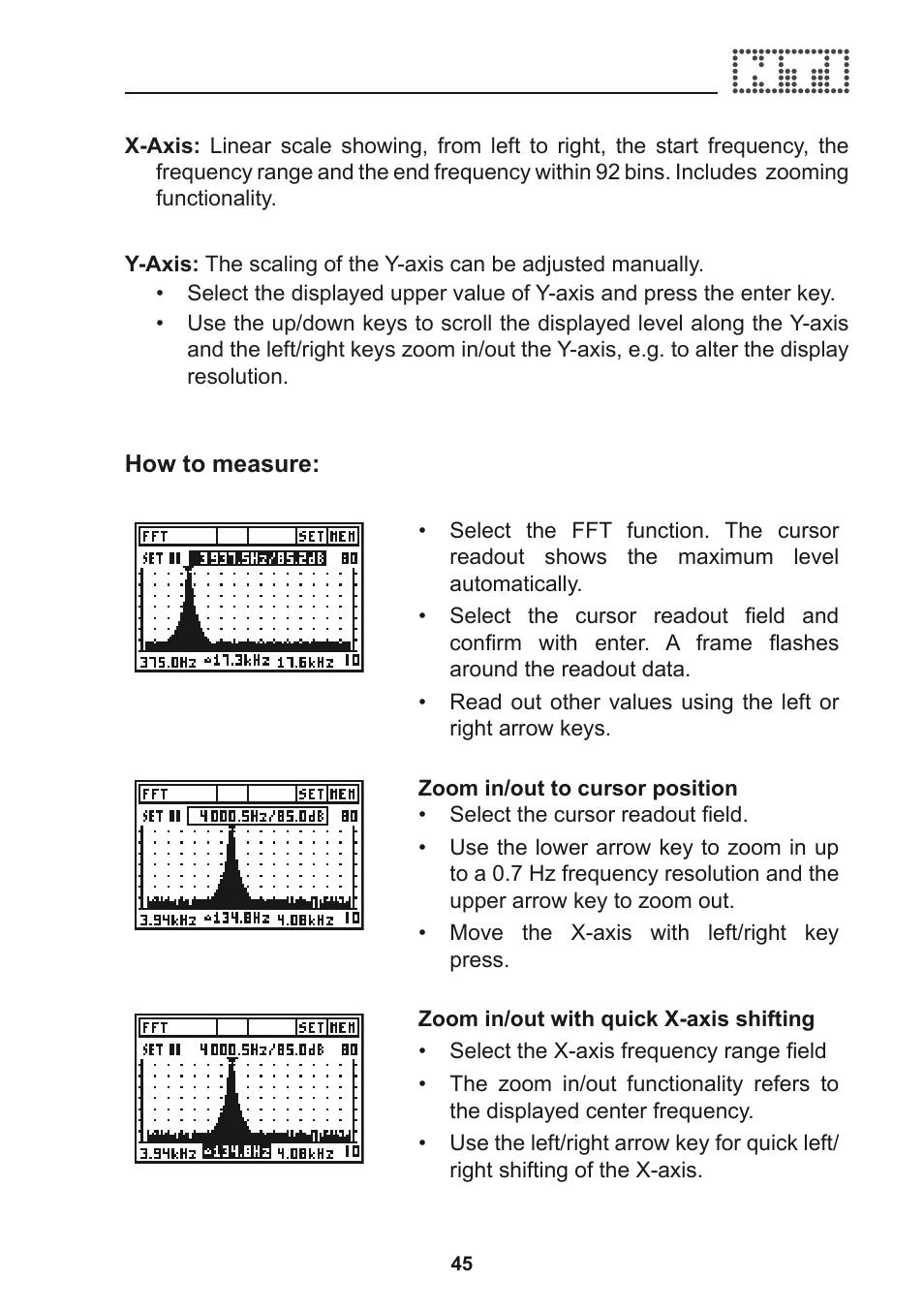 NTi Audio Acoustilyzer AL1 User Manual | Page 45 / 96