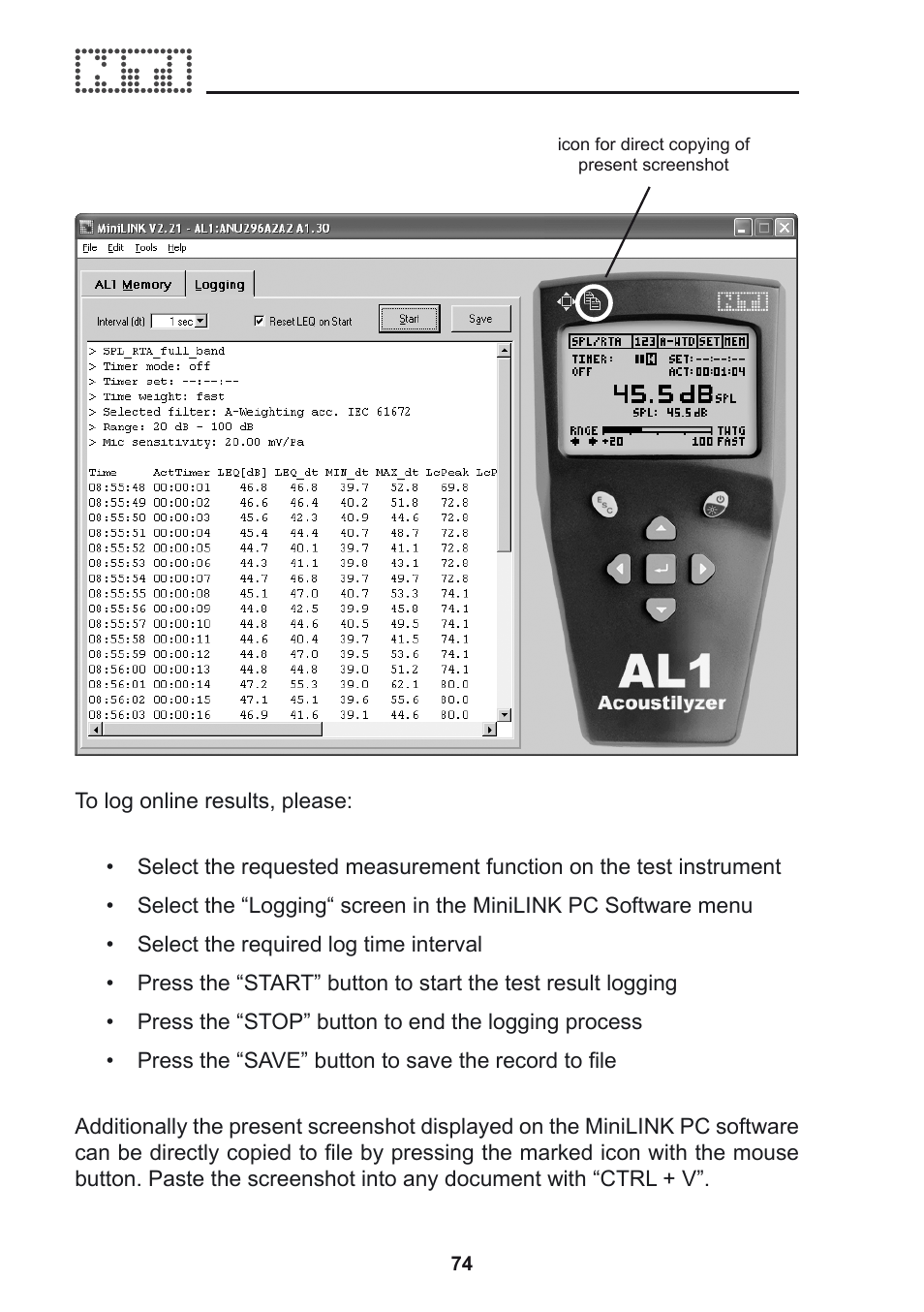 NTi Audio Acoustilyzer AL1 User Manual | Page 74 / 96