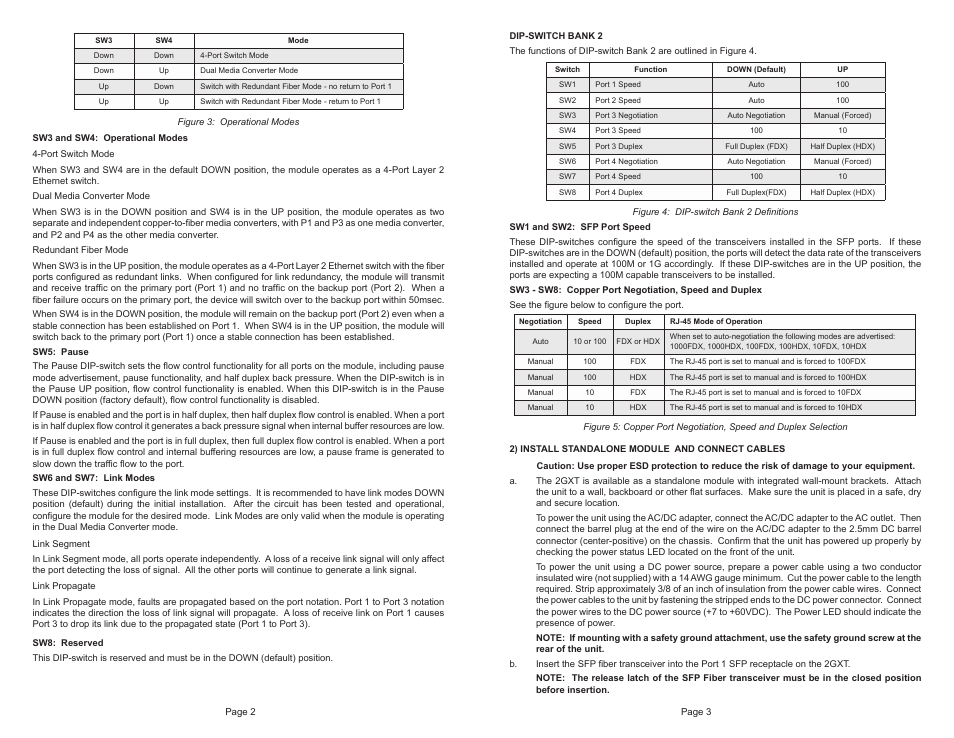 Omnitron Systems Technology iConverter 2GXT Standalone User Manual | Page 2 / 2