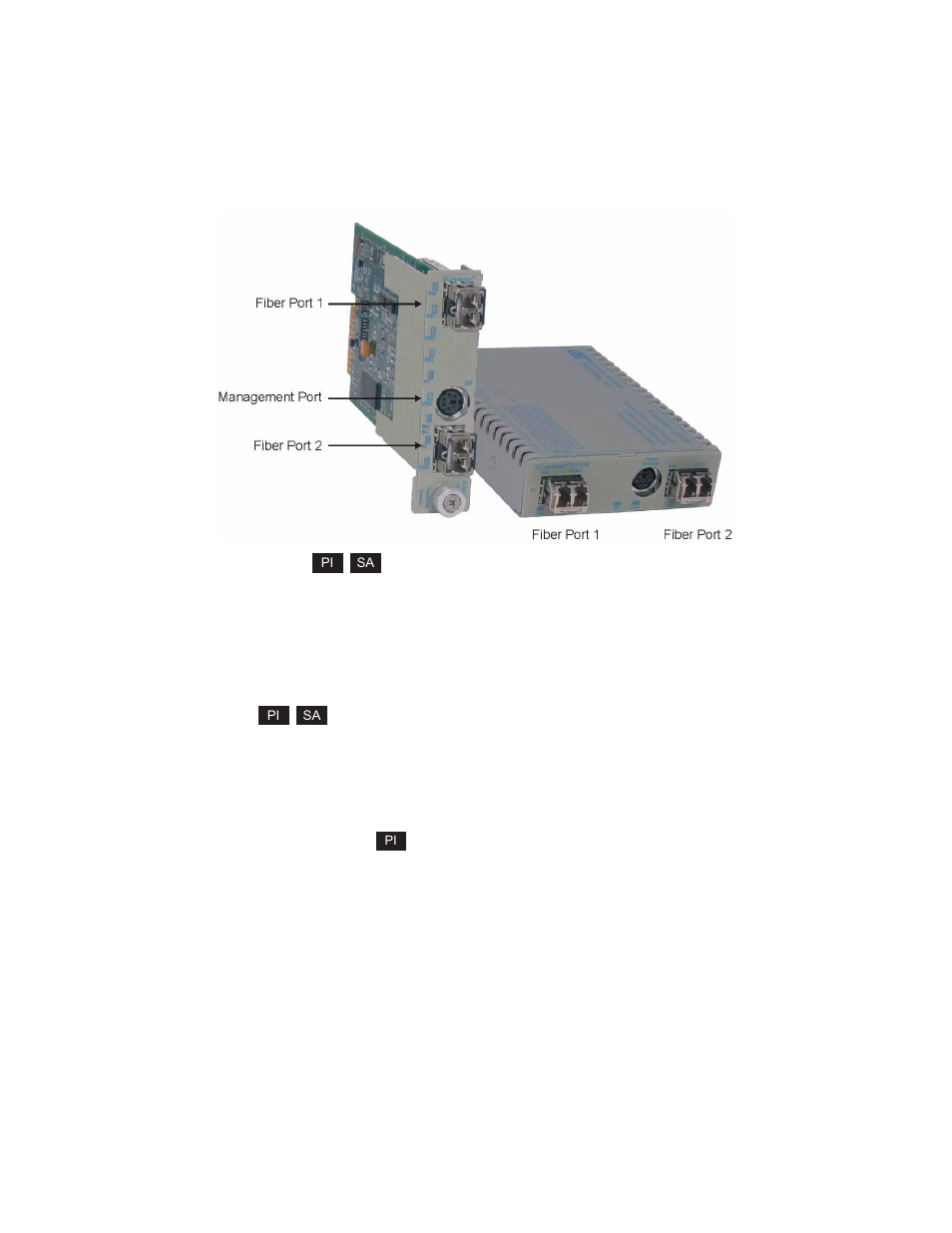 0 port structure, 1 overview, 1 management port | 2 fiber ports, 3 backplane ethernet ports, Overview, Management port, Fiber ports, Backplane ethernet ports | Omnitron Systems Technology iConverter 2FXM User Manual User Manual | Page 4 / 46