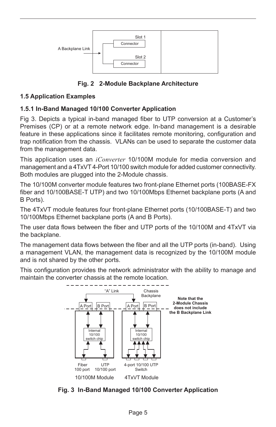 Iconverter | Omnitron Systems Technology iConverter 2-Module Power Chassis User Manual | Page 5 / 12