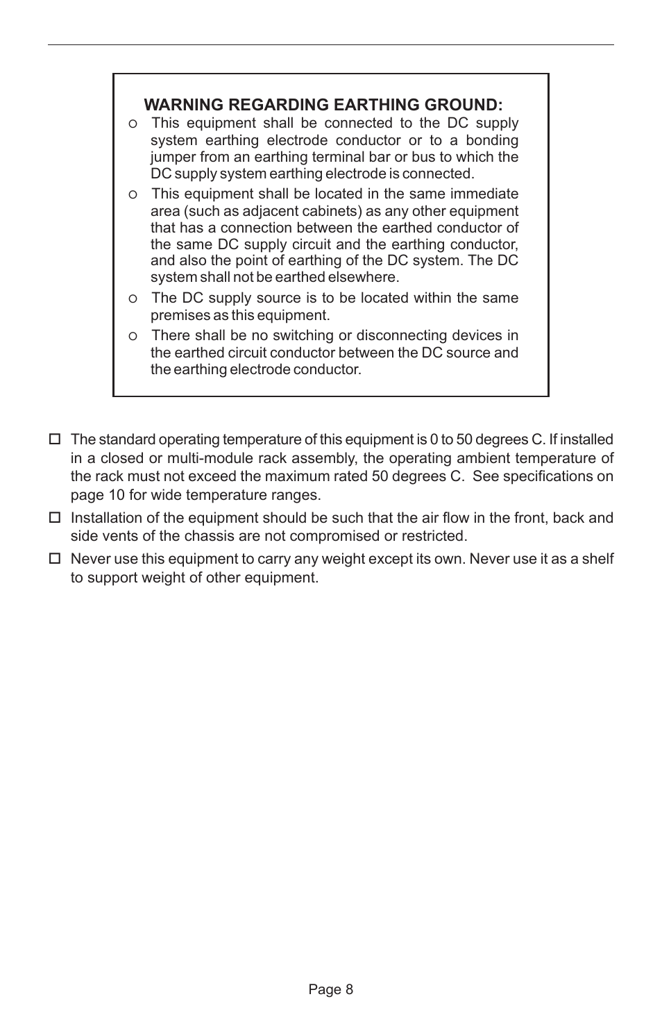 Omnitron Systems Technology iConverter 2-Module Power Chassis User Manual | Page 8 / 12