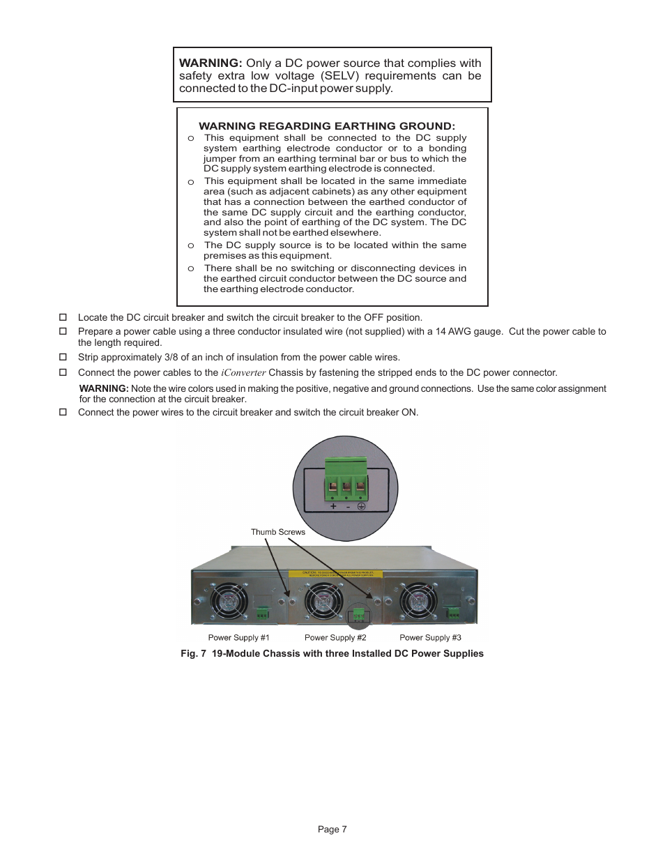 Omnitron Systems Technology iConverter 19-Module Chassis User Manual | Page 7 / 10