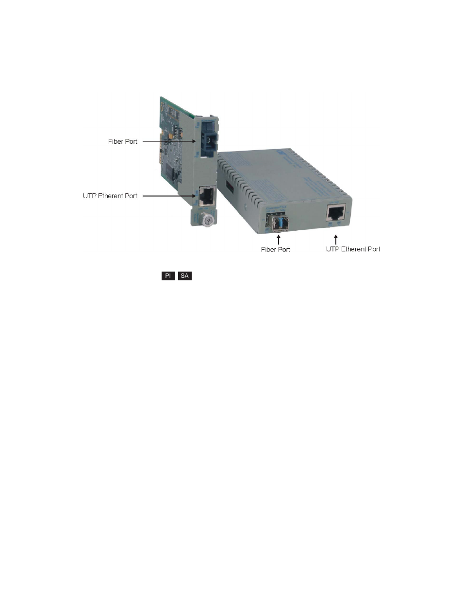 0 port structure, 1 overview, 1 utp and fiber ports | Port structure, Overview, Utp and fiber ports | Omnitron Systems Technology iConverter Gx AN User Manual | Page 4 / 20