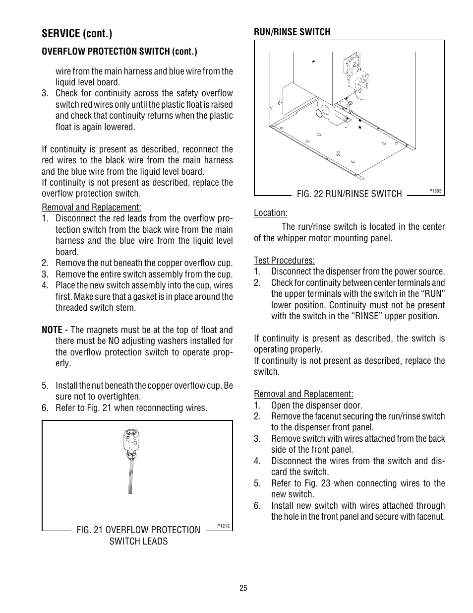 Bunn FMD-1 User Manual | Page 25 / 30