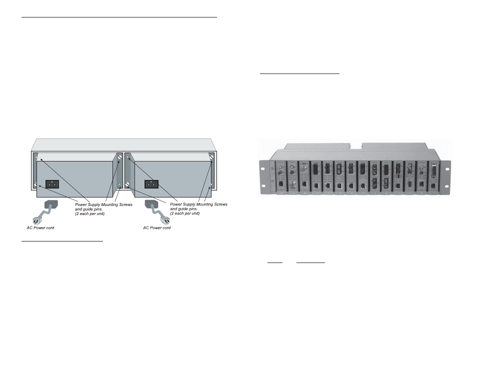 Flexpoint, Powered chassis user’s manual | Omnitron Systems Technology FlexPoint Powered Chassis 14-slot power-redundant chassis User Manual | Page 3 / 4