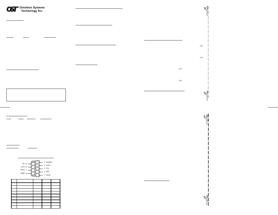 Omnitron Systems Technology FlexPoint 232 User Manual | 1 page