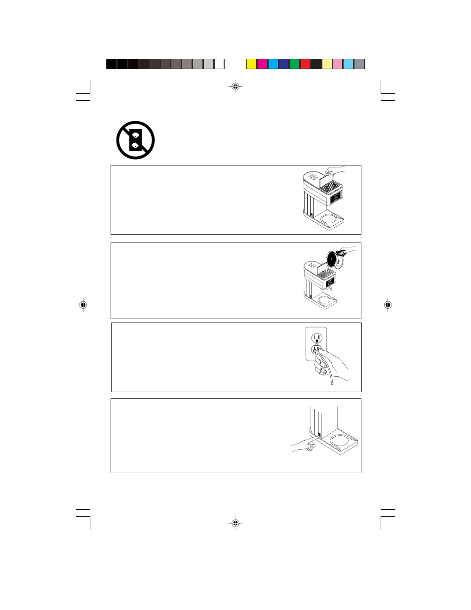 Preparing the brewer for use | Bunn GR10 Series User Manual | Page 6 / 12