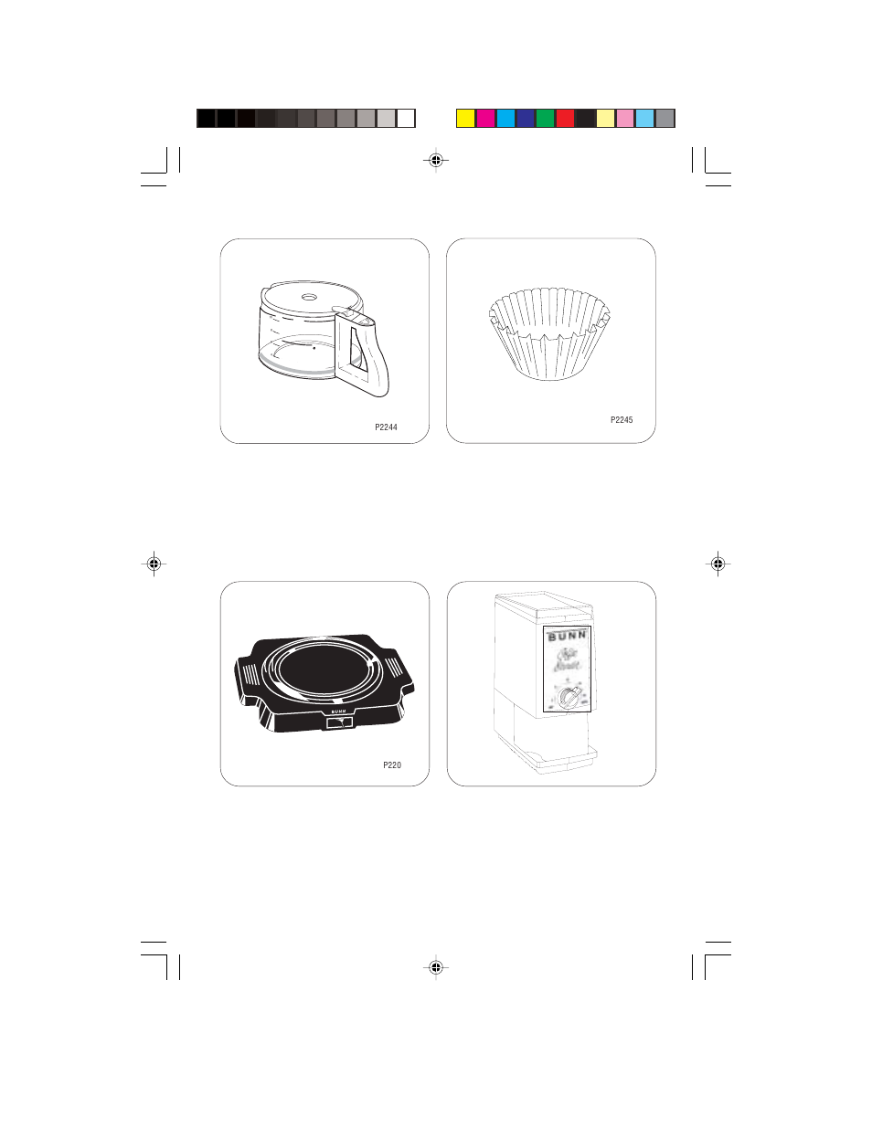 Bunn, Companion products | Bunn GR10 Series User Manual | Page 9 / 12