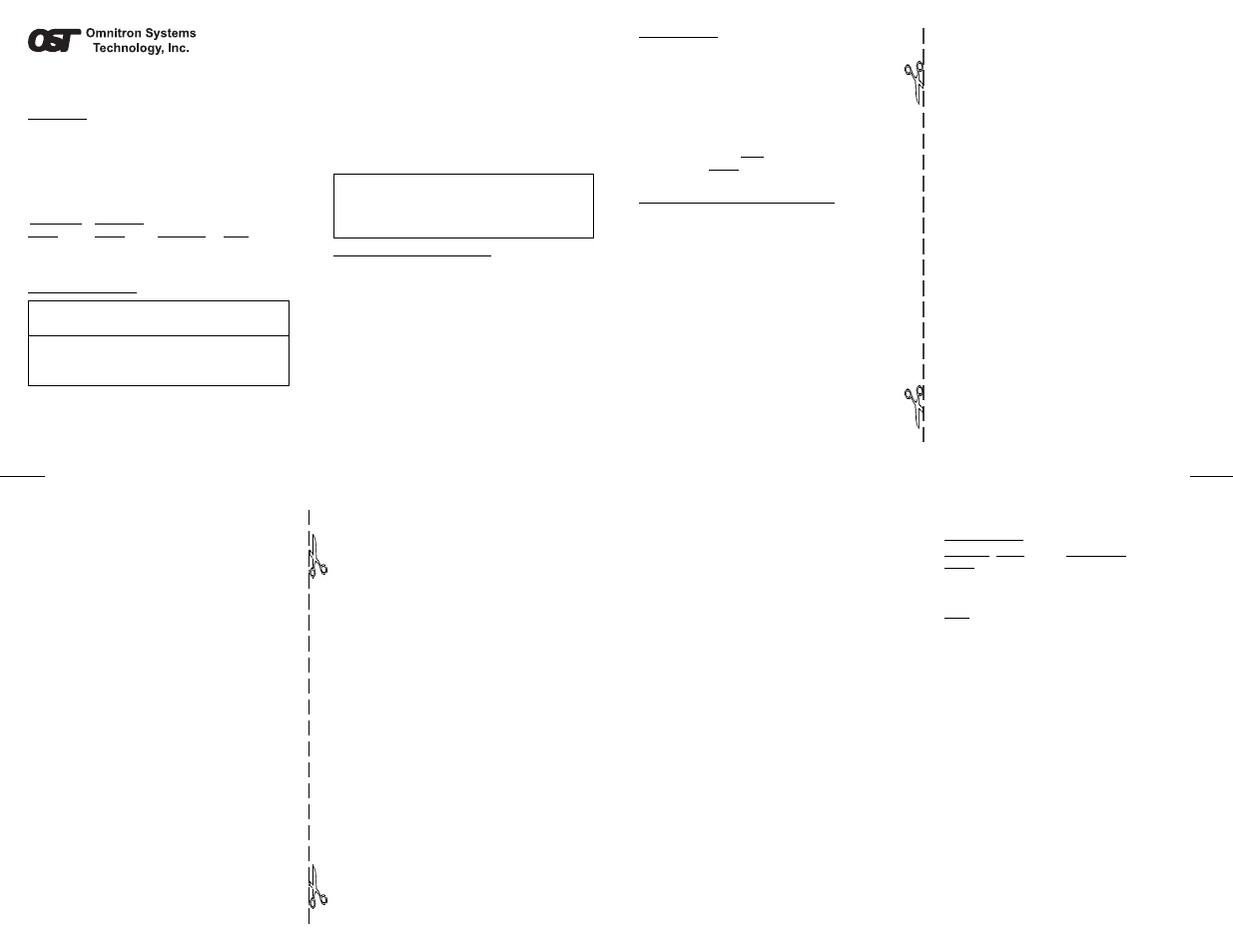 Omnitron Systems Technology FlexSwitch 600XC 2Fx+2U User Manual | 1 page