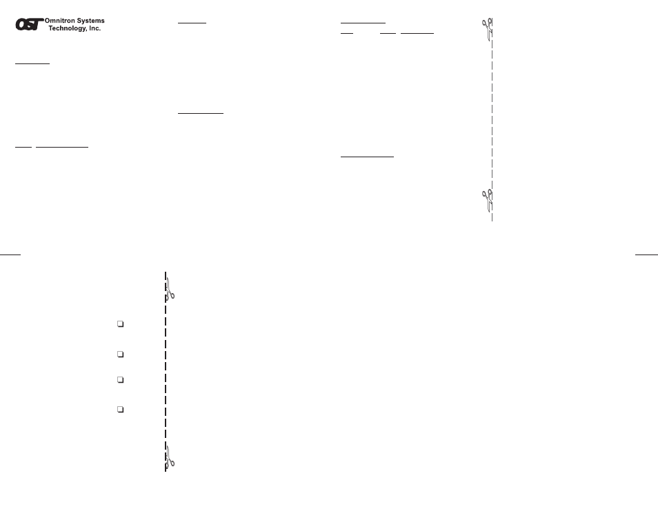 Omnitron Systems Technology FlexCeiver 10T User Manual | 1 page
